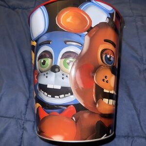 FNAF opening night popcorn bucket